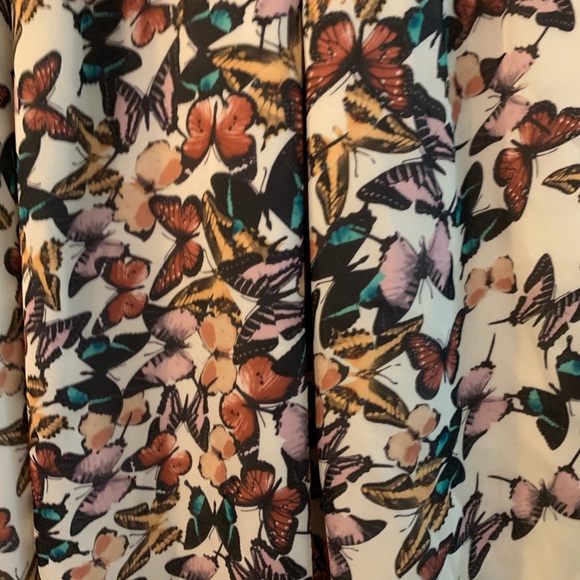 Ted Baker Butterfly Midi Dress Size 8 Sleeveless - Picture 6 of 16